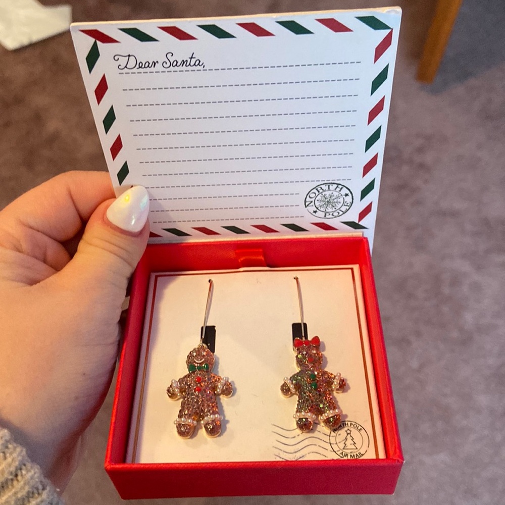 Gingerbread Earrings